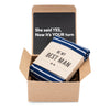 She Said Yes Box with Sock and Label