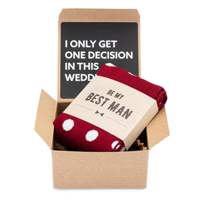 Only Get One Decision Box with Sock and Label