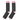 Black, Pink and Grey Striped Socks