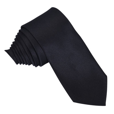 Black Silk Ties