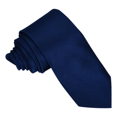 Navy Blue Silk Ties