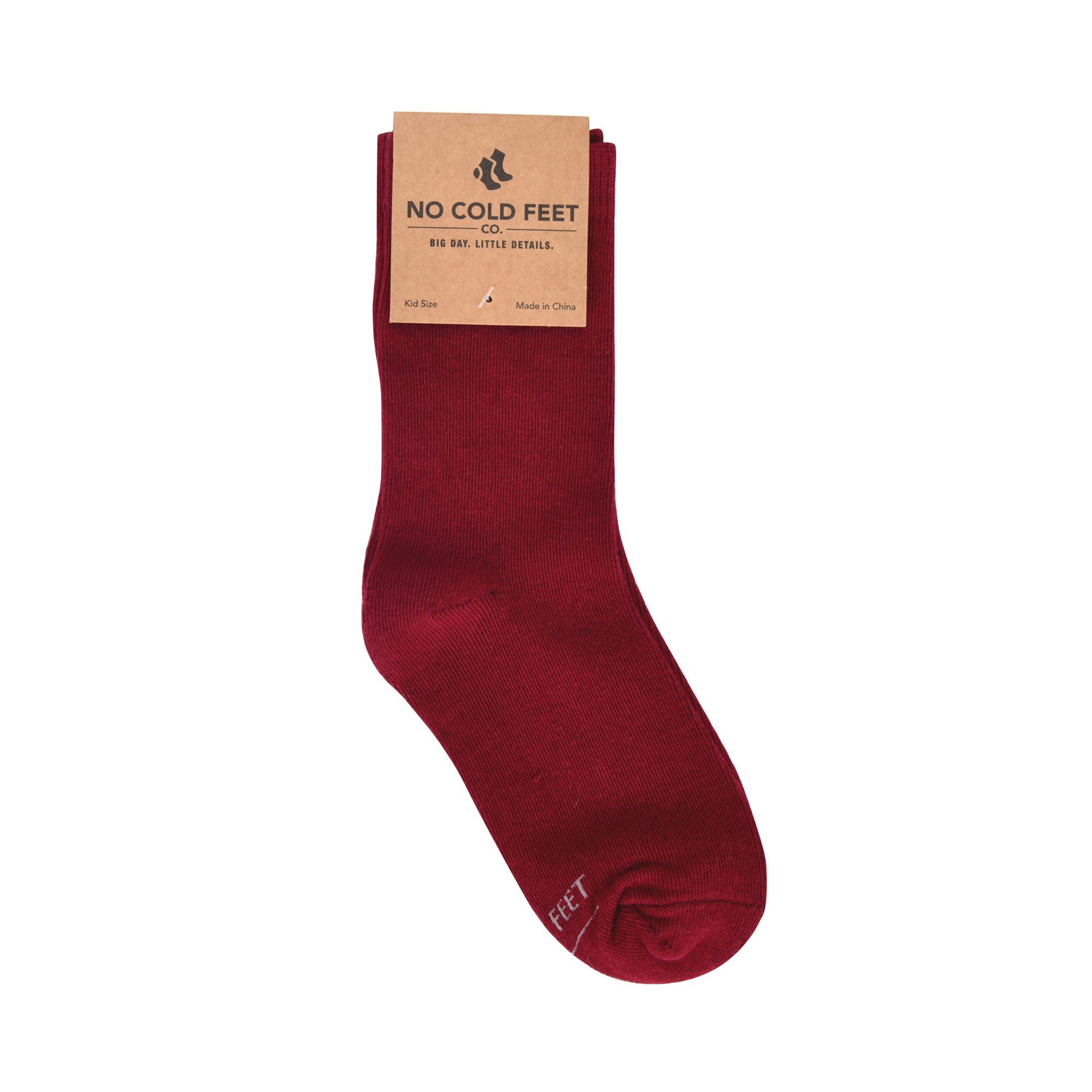 Kids maroon socks deals